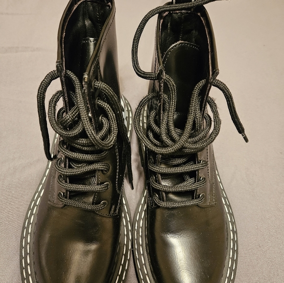 ORIGINAL KARL LAGERFELD BOOTS SHOES FOR WOMEN PLATFORM BRAND LOGO - Picture 6 of 6